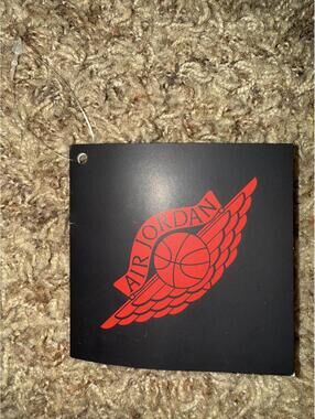 Air Jordan Cardboard Hang Tag